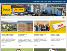 Tablet Screenshot of josera.com